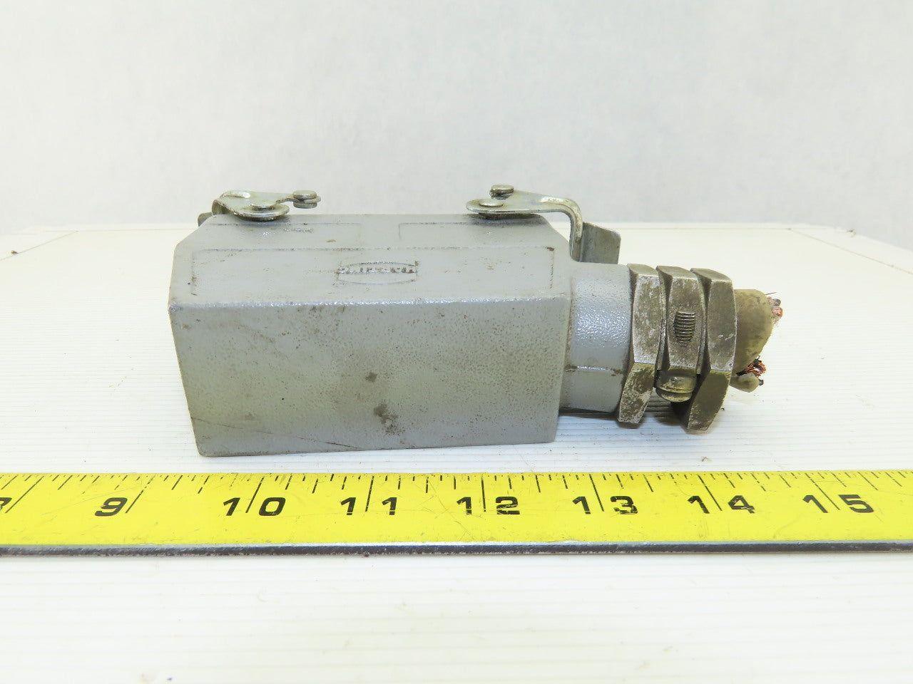 Amphenol C146 10B 64 Pin Female Side Entry Hood 10A 250V