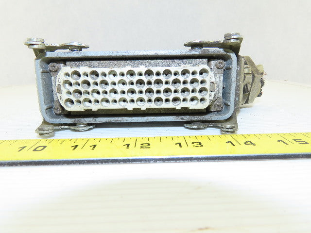 Amphenol C146 10B 64 Pin Female Side Entry Hood 10A 250V