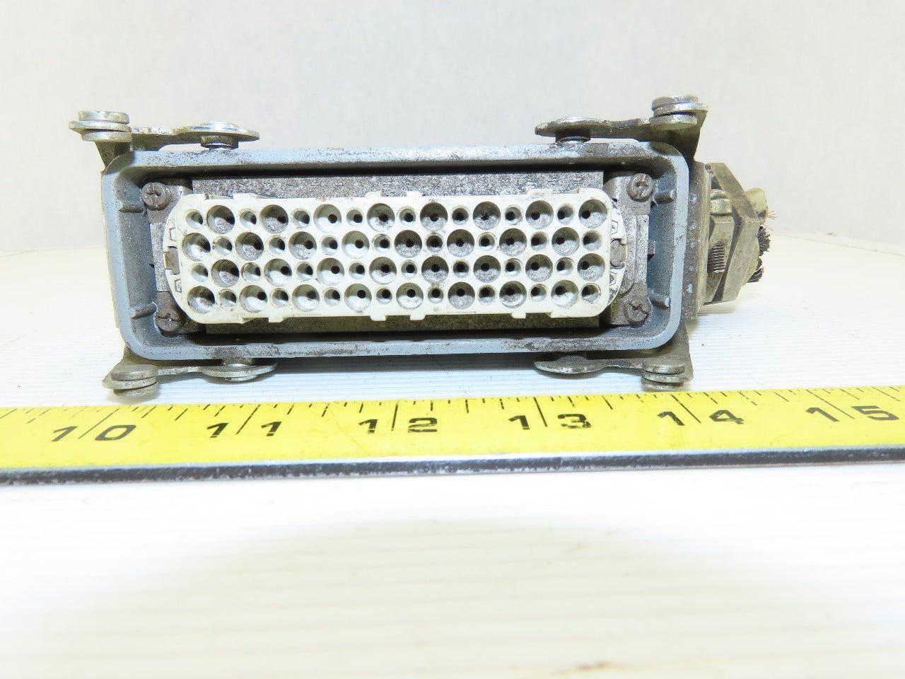 Amphenol C146 10B 64 Pin Female Side Entry Hood 10A 250V