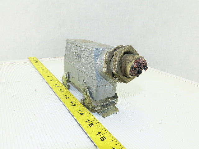 Amphenol C146 10B 64 Pin Female Side Entry Hood 10A 250V