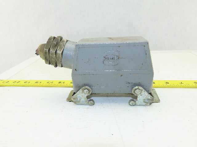 Amphenol C146 10B 64 Pin Female Side Entry Hood 10A 250V