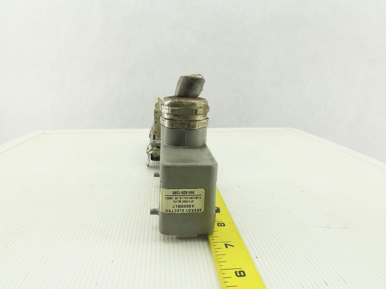 Harting Han 24 E-M 24 Pin Housing Assembly Base & Hood W/Inserts 16A 500V