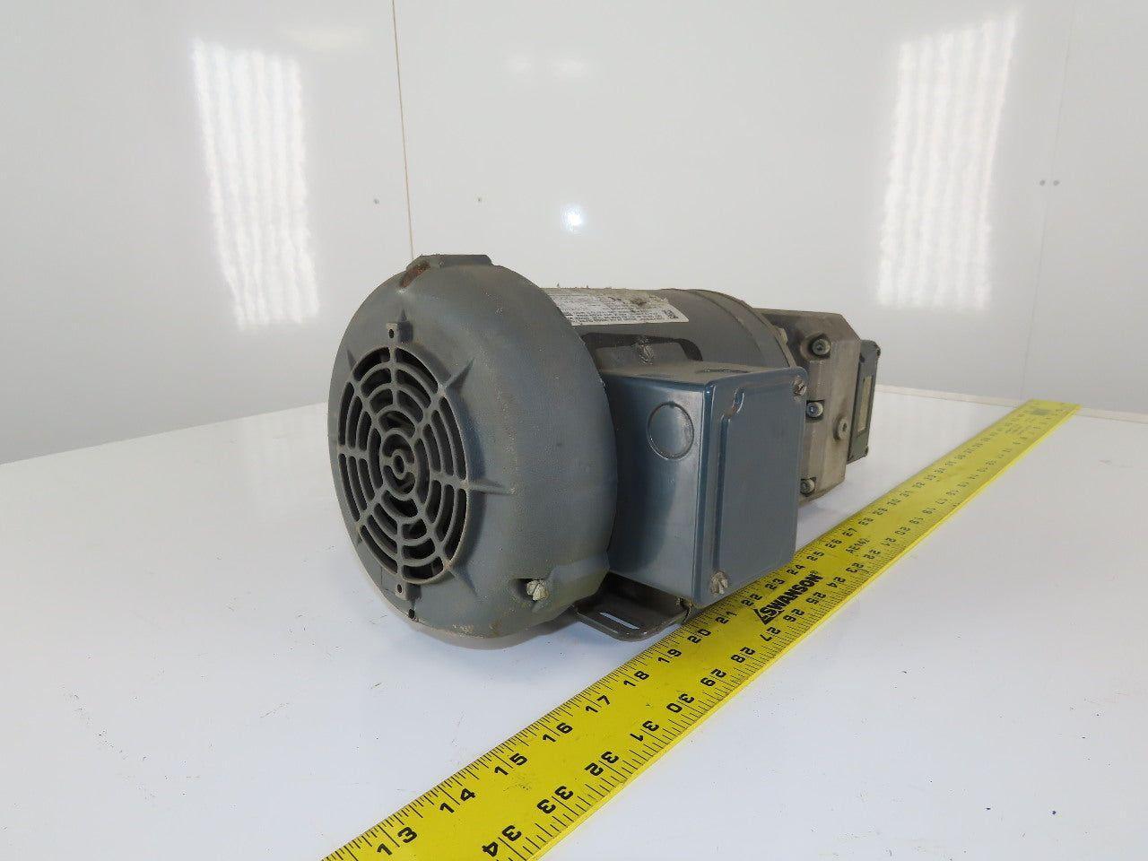 Grove Gear P7172011.B1 Inline Gear Motor 1/3Hp 460V 3ph 15.3: Ratio 3/4" Shaft