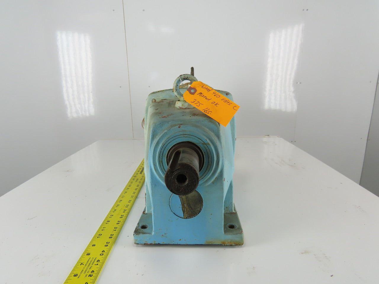 Inline Gear Reducer 5:1 Ratio W/15Hp Baldor Wash Down Motor 230/460V 3Ph