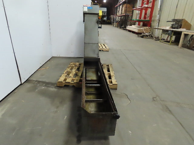 Incline Chip Conveyor 6FPM 59" x 12" Intake 230-480V 3Ph