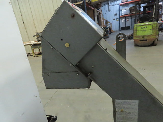 Incline Chip Conveyor 6FPM 59" x 12" Intake 230-480V 3Ph