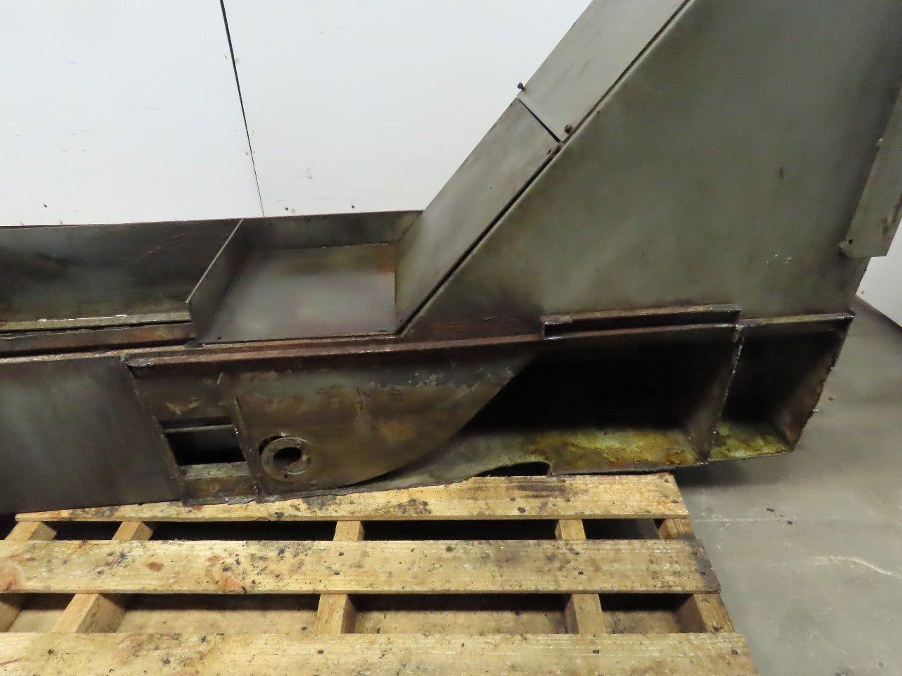 Incline Chip Conveyor 6FPM 59" x 12" Intake 230-480V 3Ph