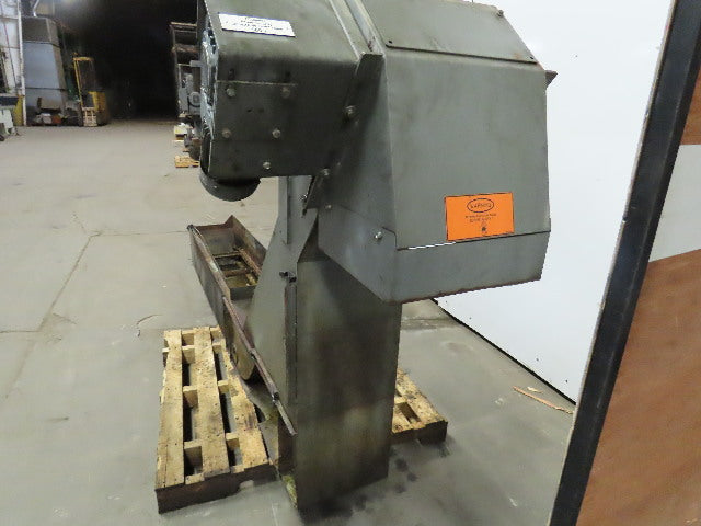 Incline Chip Conveyor 6FPM 59" x 12" Intake 230-480V 3Ph