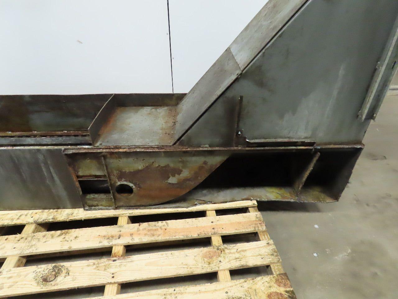 Incline Chip Conveyor 6FPM 59" x 12" Intake 230-480V 3Ph