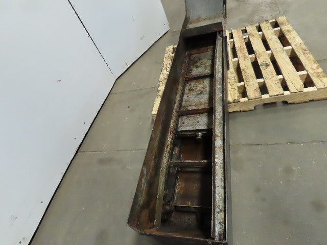 Incline Chip Conveyor 6FPM 59" x 12" Intake 230-480V 3Ph
