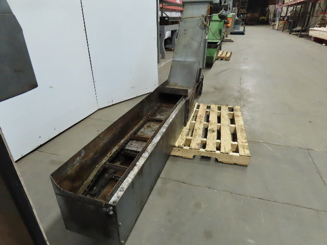 Incline Chip Conveyor 6FPM 59" x 12" Intake 230-480V 3Ph