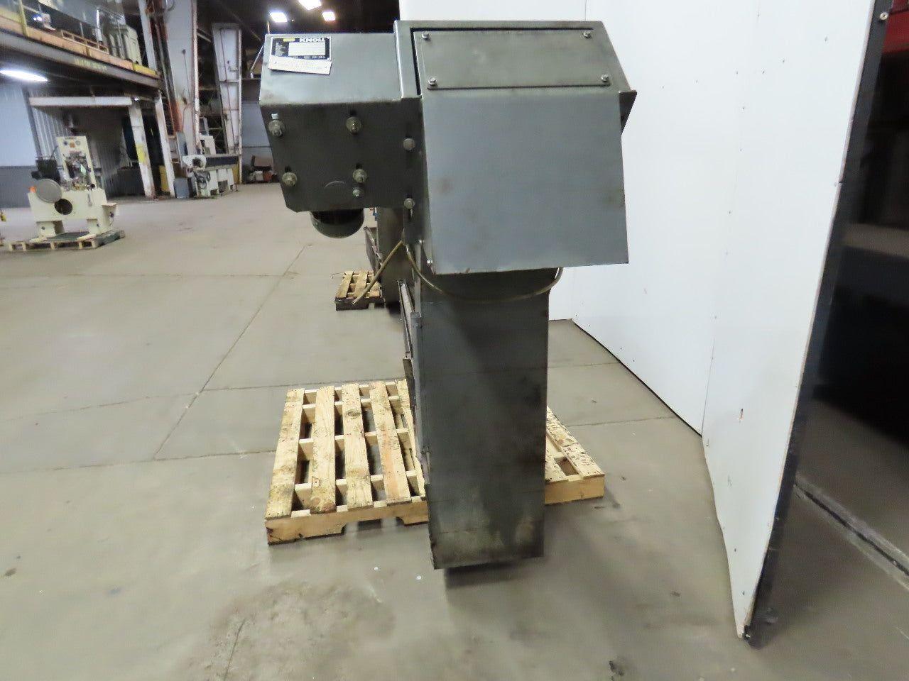 Incline Chip Conveyor 6FPM 59" x 12" Intake 230-480V 3Ph