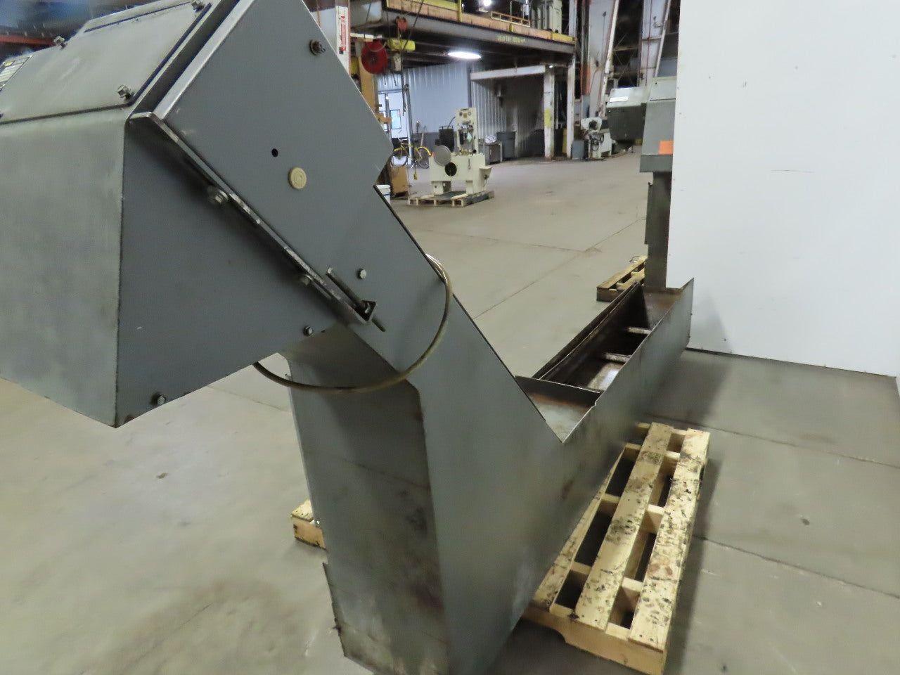Incline Chip Conveyor 6FPM 59" x 12" Intake 230-480V 3Ph