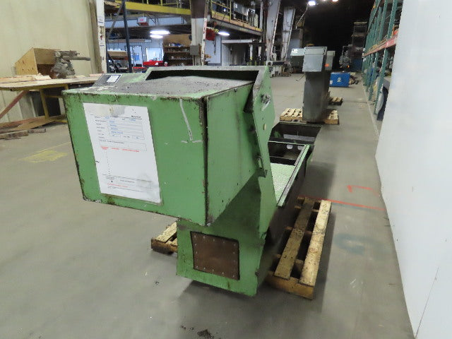 Knoll Incline Belt Chip Conveyor 4FPM 39" x 23" Intake 31" Discharge 440V 3Ph