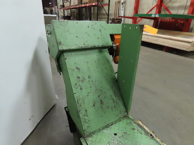 Knoll Incline Belt Chip Conveyor 4FPM 39" x 23" Intake 31" Discharge 440V 3Ph