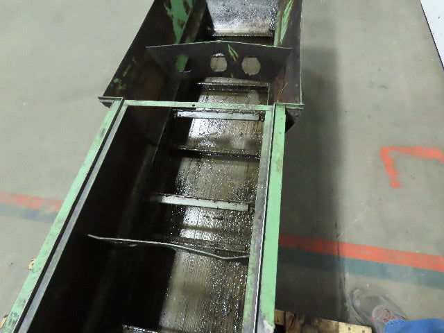 Knoll Incline Belt Chip Conveyor 4FPM 39" x 23" Intake 31" Discharge 440V 3Ph