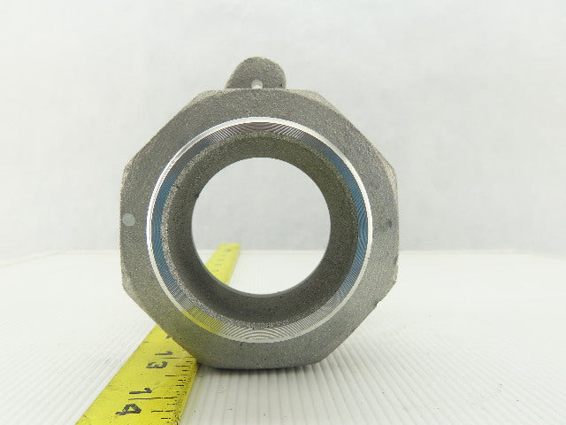 Anodized Aluminum Cam-and-Groove Hose Coupling Size 3 Plug 2 NPT Male End