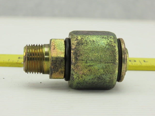 Parker S2101-6-6 Hydraulic Swivel Fitting, 90° Elbow 3/8x3/8" NPT