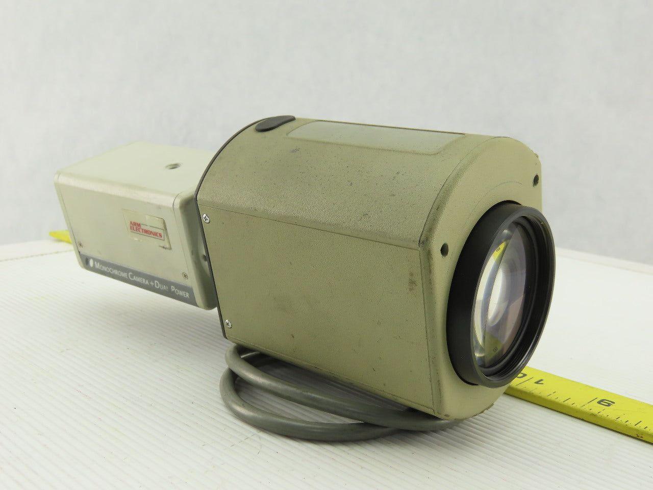 ARM Electronics B380 Monochrome Camera EIA DC12V/AC24V W/Zoom Lens