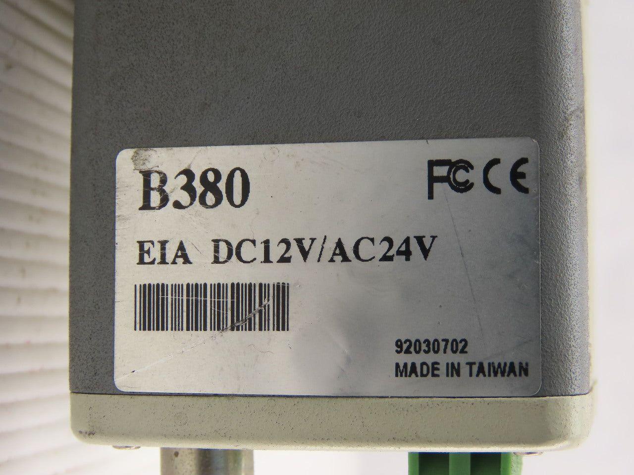 ARM Electronics B380 Monochrome Camera EIA DC12V/AC24V W/Zoom Lens