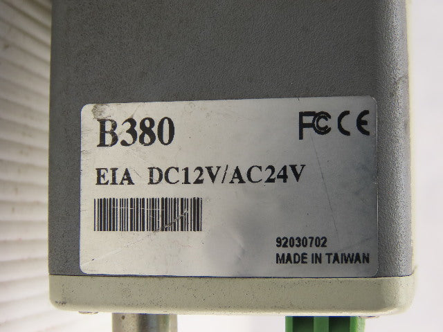 ARM Electronics B380 Monochrome Camera EIA DC12V/AC24V W/Zoom Lens