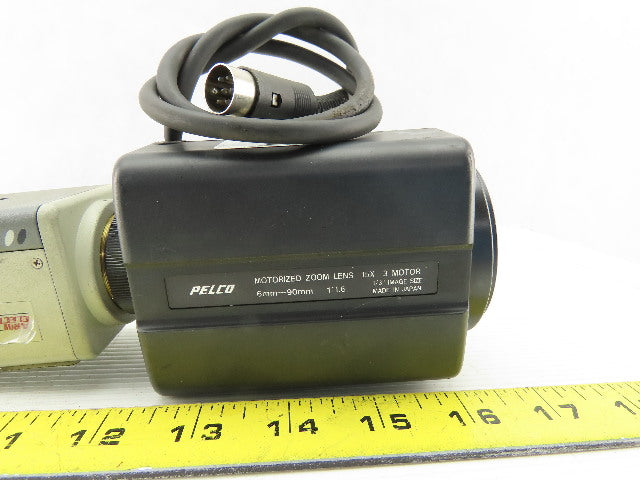 ARM Electronics B380 Monochrome Camera EIA DC12V/AC24V W/Pelco Zoom Lens