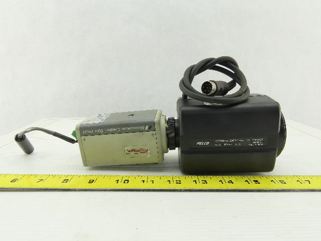 ARM Electronics B380 Monochrome Camera EIA DC12V/AC24V W/Pelco Zoom Lens