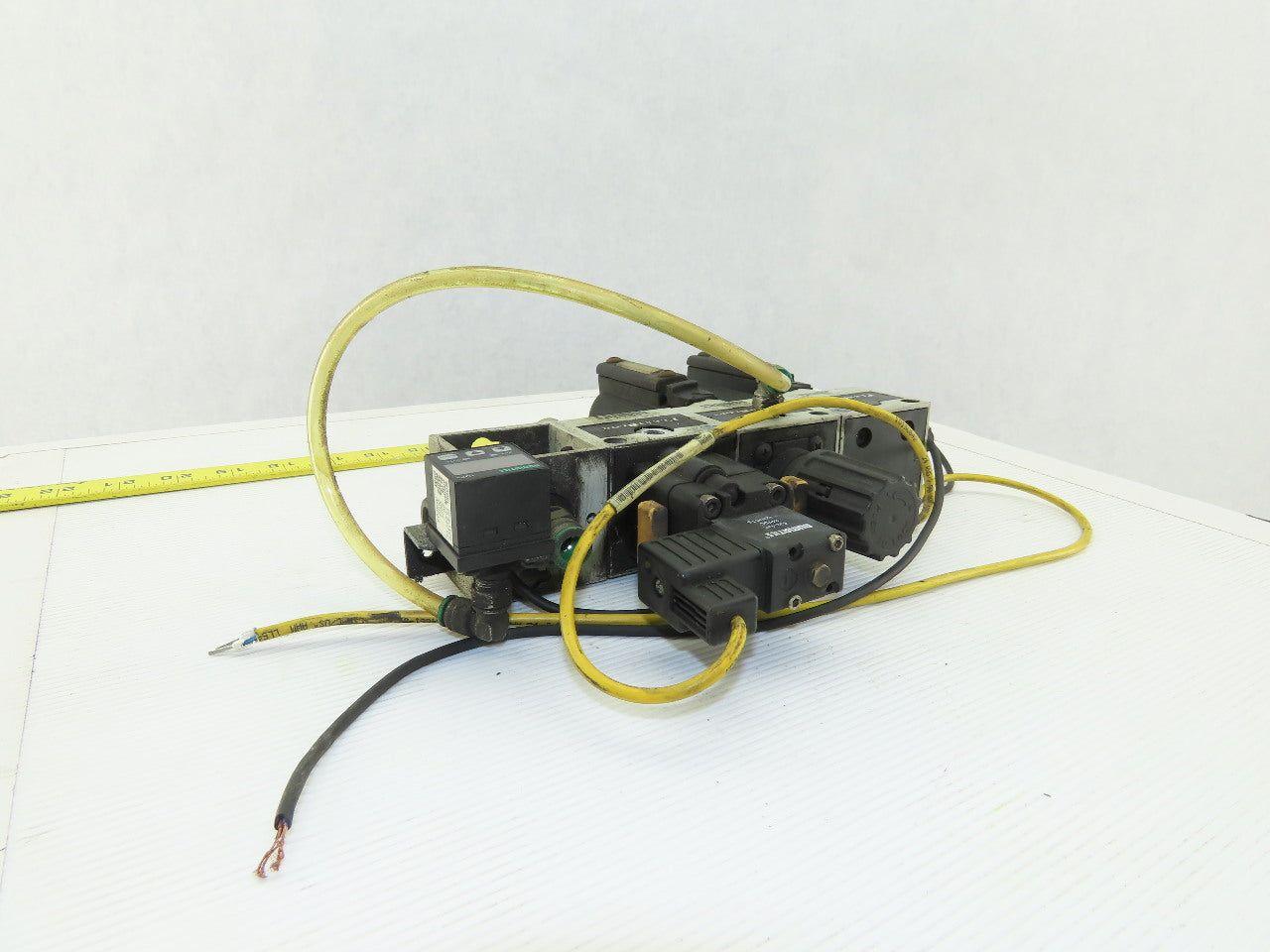 Numatics C22C-03GMQ Flexi Block Filter Regulator Assembly W/Quick Exhaust Valve