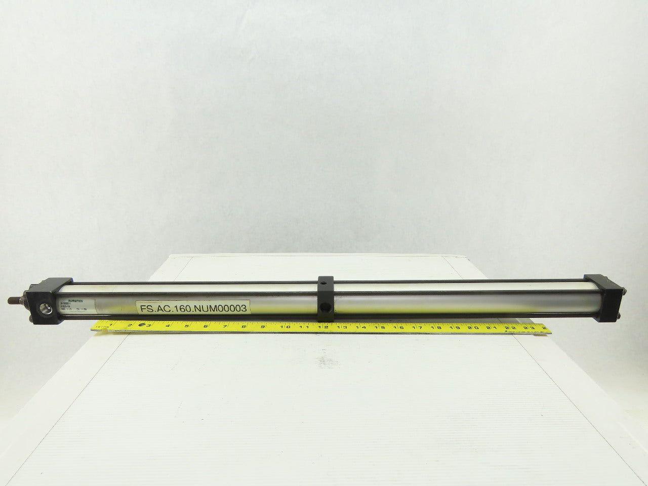 Numatics SH-546802-1 Pneumatic Cylinder 1-1/2" Bore 11-1/2" Stroke Multi Retract