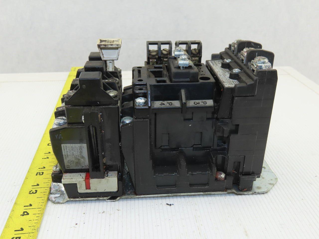 Allen Bradley 500F-AOD930 Sec. C Contactor Size 0 5Hp Starter 3P 120V Coil Relay
