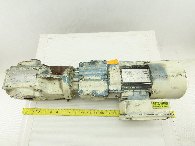 Sew Eurodrive KH37R17DT71K4BMG05HR 1/4Hp 267:1 Gear Motor 277/480V 3Ph