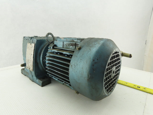 Sew Eurodrive R37DT71C4TF-IS 1/3HP Gear Motor 230/460V 3Ph W/ 32.4:1 Inline Box