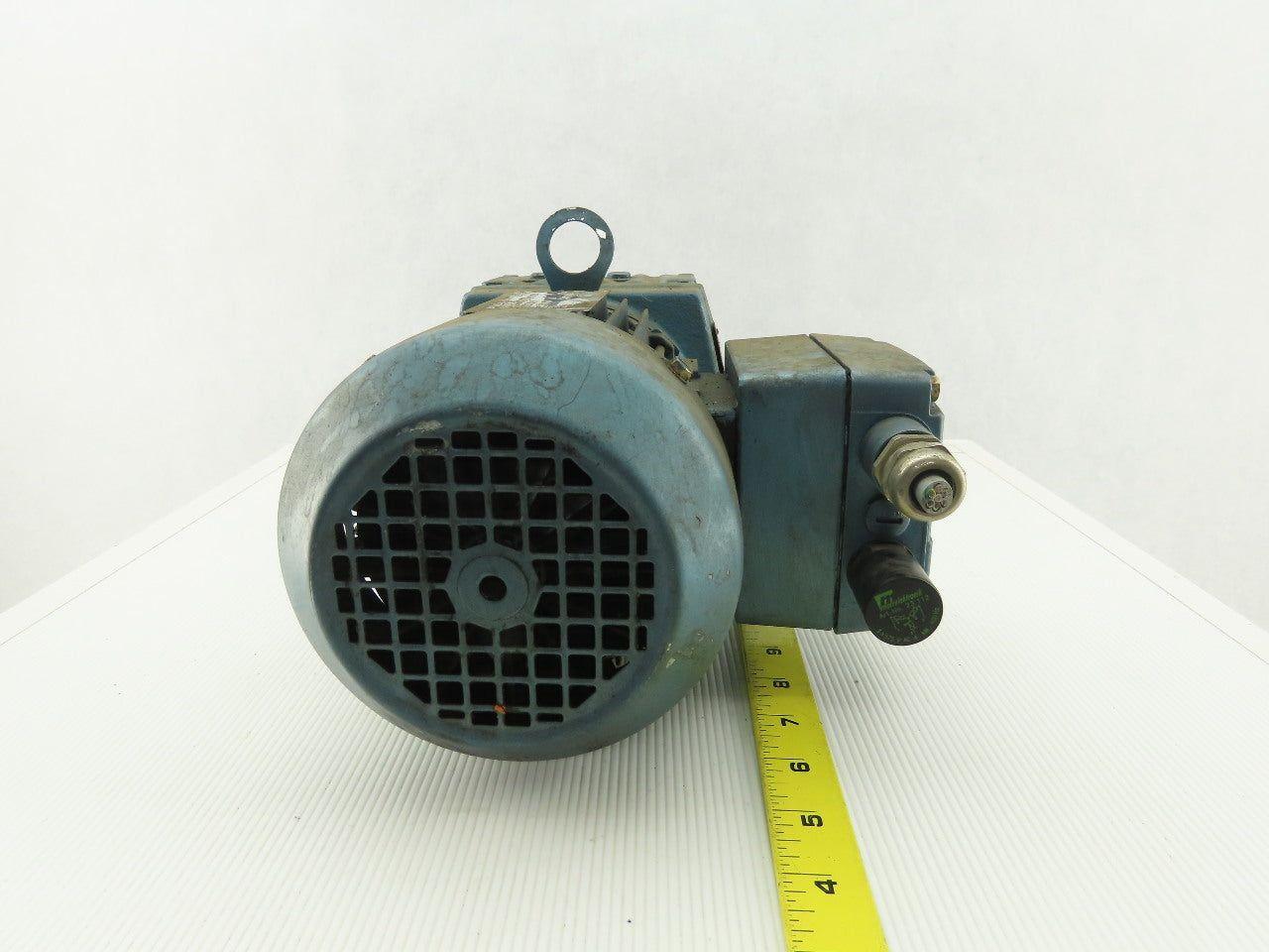 Sew Eurodrive R37DT71C4TF-IS 1/3HP Motor 230/460V 3Ph W/44.81:1 Inline Gearbox