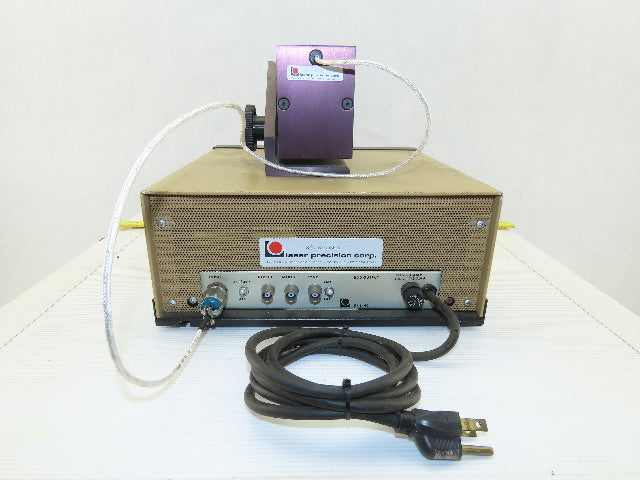 Laser Precision Corp RK3440 Pyroelectric Radiometer W/RP186-1 Detector