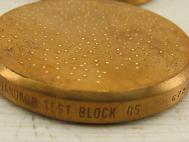Wilson Rockwell 05 Standard Test Block HRB Lot of 4