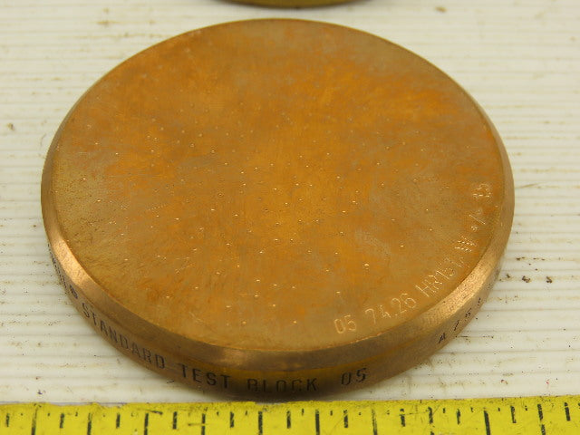 Wilson Rockwell 05 Standard Test Block HRB Lot of 4