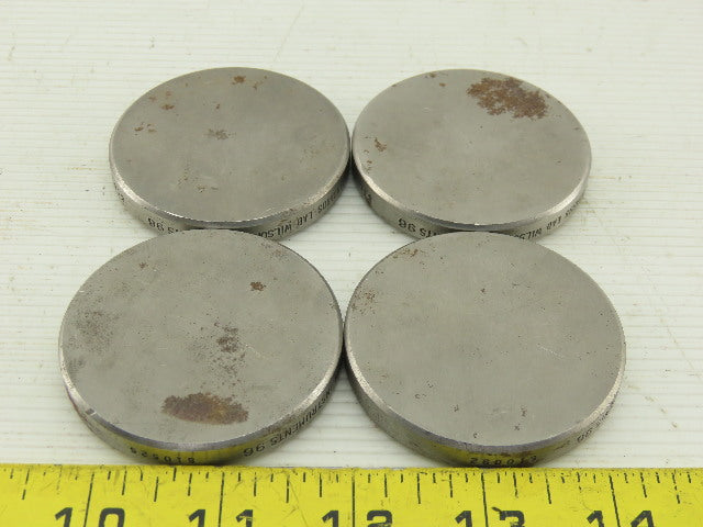 Wilson Rockwell 96 Standard Test Block HRB Lot of 4
