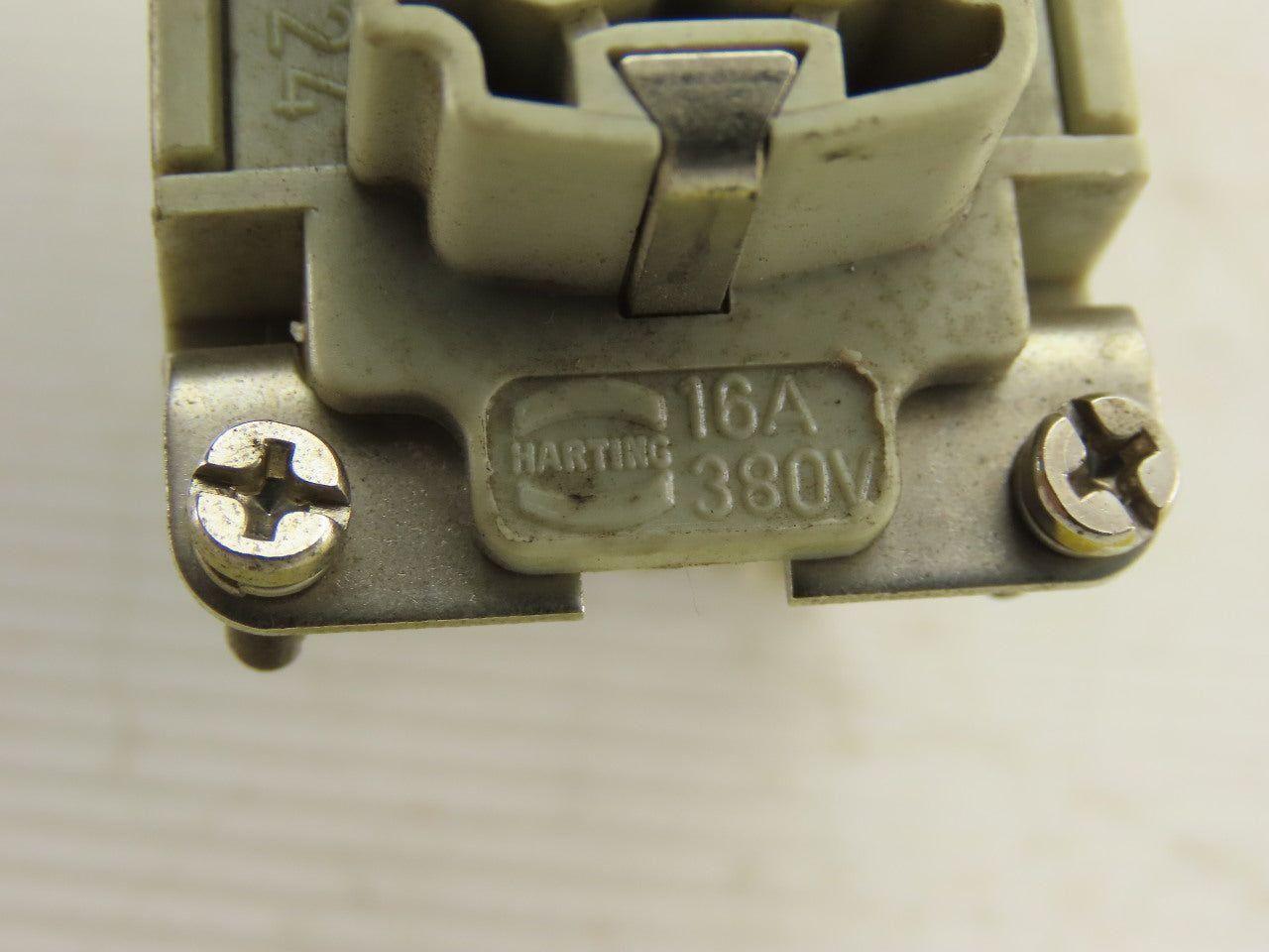 Harting HS12 24 Pin Female Connector 16A 600V