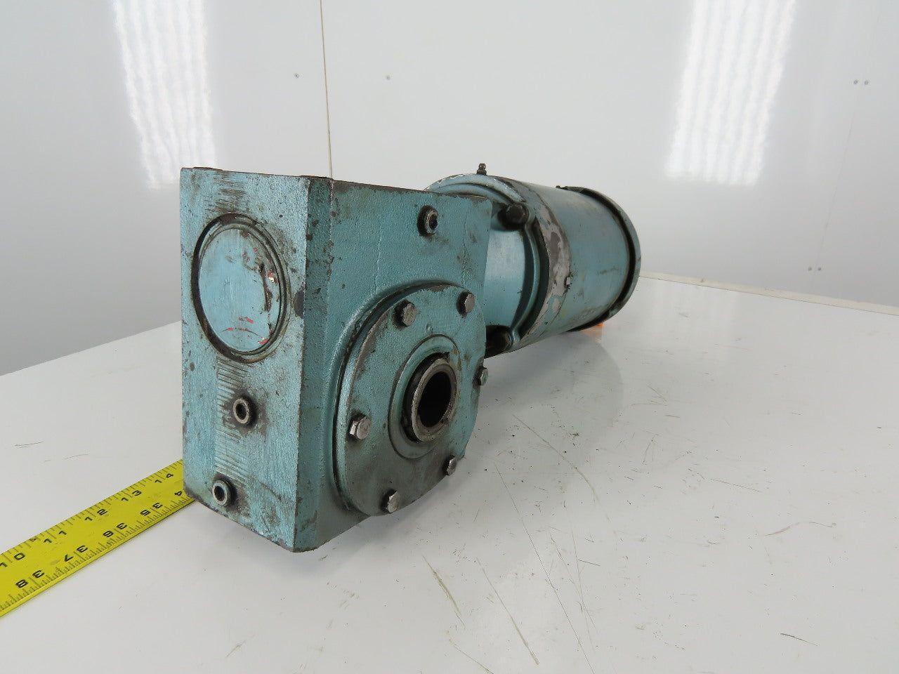 Boston Gear 1-1/2Hp Speed Reducer Gear Motor 20:1 W/Baldor VM3557T 230/460V 3Ph