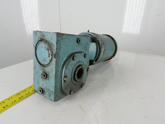 Boston Gear 1-1/2Hp Speed Reducer Gear Motor 20:1 W/Baldor VM3557T 230/460V 3Ph