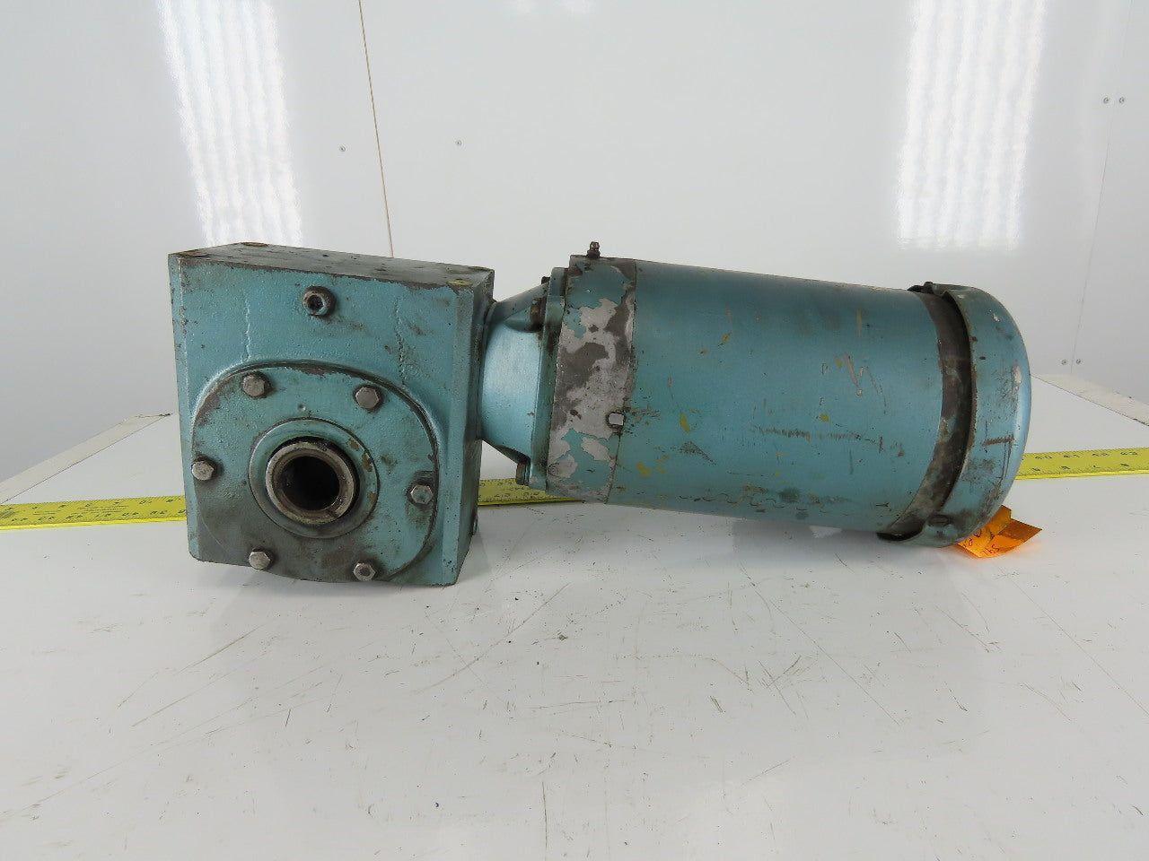 Boston Gear 1-1/2Hp Speed Reducer Gear Motor 20:1 W/Baldor VM3557T 230/460V 3Ph