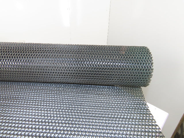 Carbon Steel Chain Mail Mesh Conveyor 60" wide x 156" Long