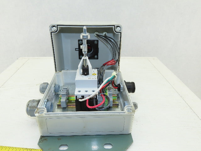 Eaton XTPR1P6BC1 Manual Motor Protector 1-1.6A Overload W/7x7x6" Enclosure