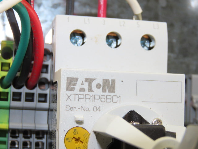 Eaton XTPR1P6BC1 Manual Motor Protector 1-1.6A Overload W/7x7x6" Enclosure