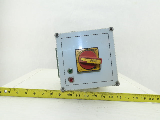 Eaton XTPR1P6BC1 Manual Motor Protector 1-1.6A Overload W/7x7x6" Enclosure