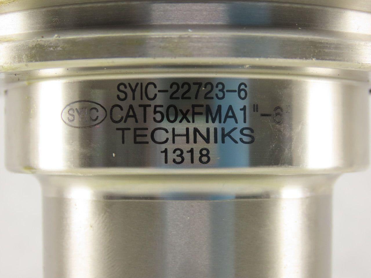 SYIC Techniks SYIC-22723-6 CAT50xFMA 1"-6" Shell/Face Mill Tool Holder