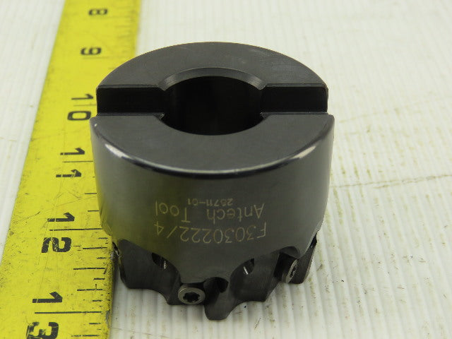 Antech F3030222/4 Flute Indexing Coolant Thru Face Mill Shell Mill