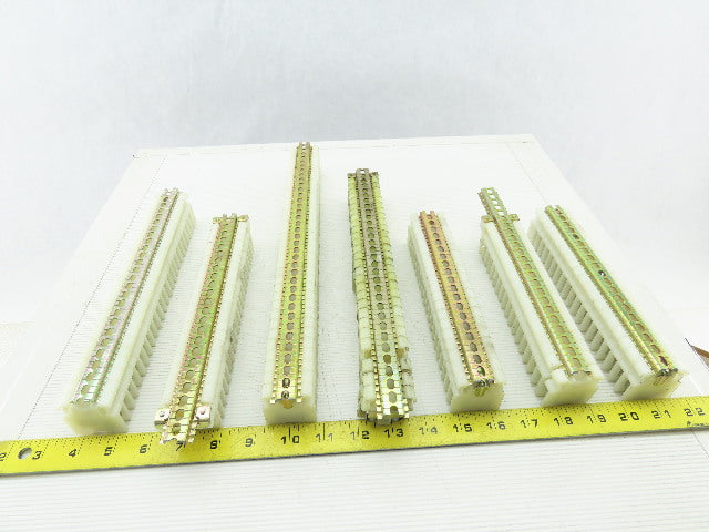 Allen Bradley 1492-CA Electric Terminal Block W/DIN Rail Lot of 166