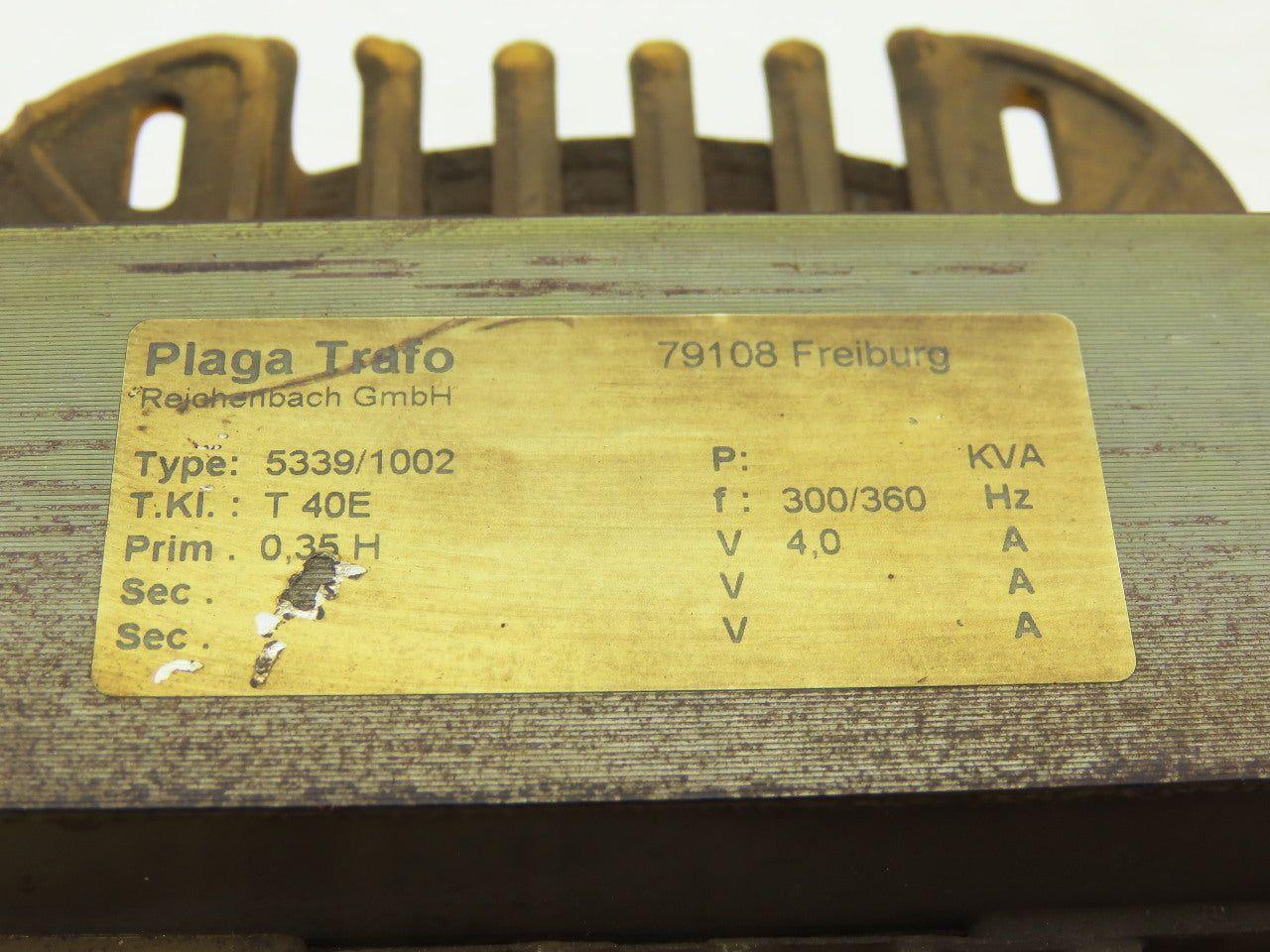 Plaga Trafo 5339/1002 Control Transformer