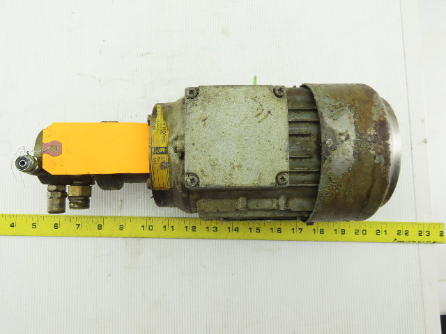 Baier Koppel D-91257 Hydraulic Pump & 0.25KVA Motor 208-230/485/460V 3Ph